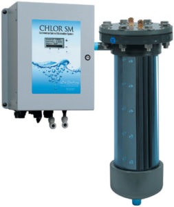 Chlor SM salt chlorinators sanitize pools ranging from 2,000 to 1,000,000 gallons.