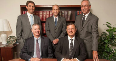 The Colebrook Team. From top left to right: Tom Petrisko, Fred Dauch and Bill Ryczek, RRP. Seated l. to r.: Mark Raunikar and Jim Bishop.