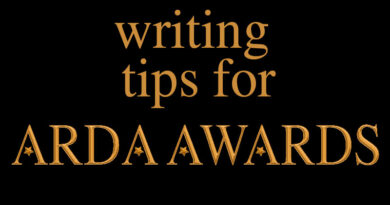 writing tips for arda awards