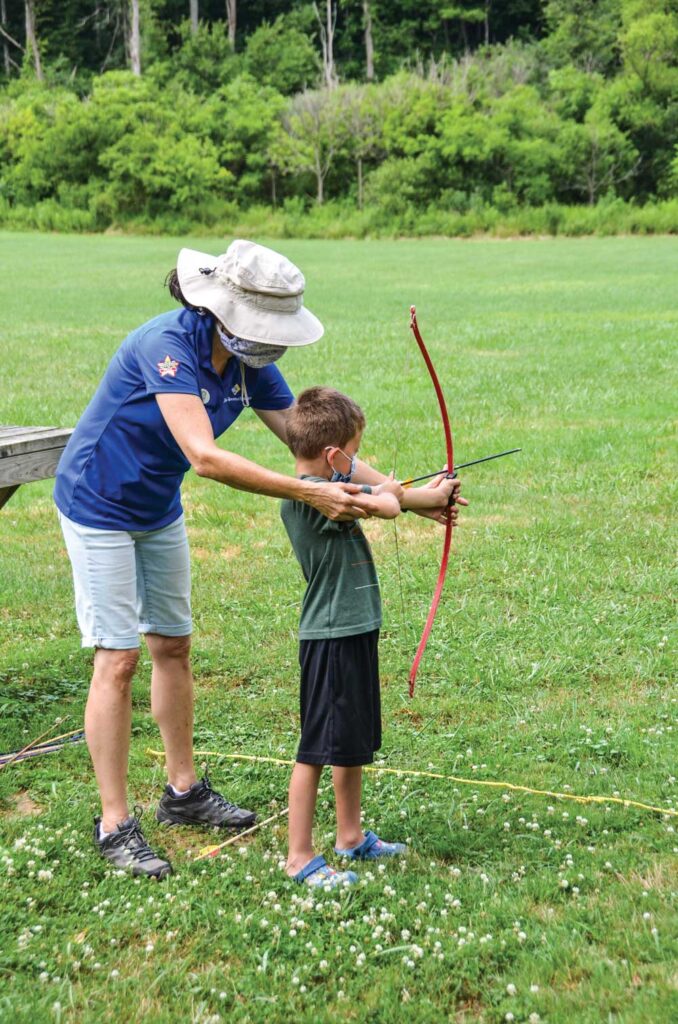 Archery at Rocky 
Fort Ranch, 
Kimbolton, Ohio