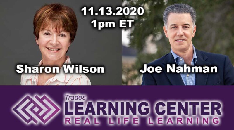 Webinar 11.13.2020 Joe Nahman