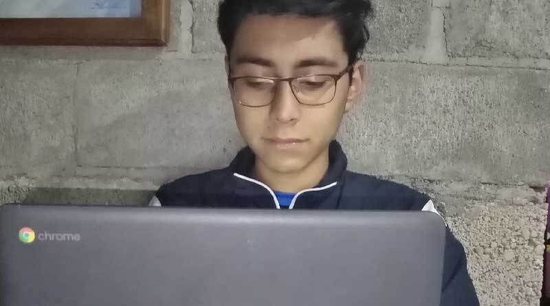 Child-with-Chromebook