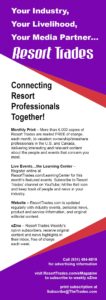 Connecting Resort Professionals Together!