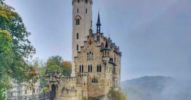 Lichtenstein Castle just outside of Stuttgart, Germany.