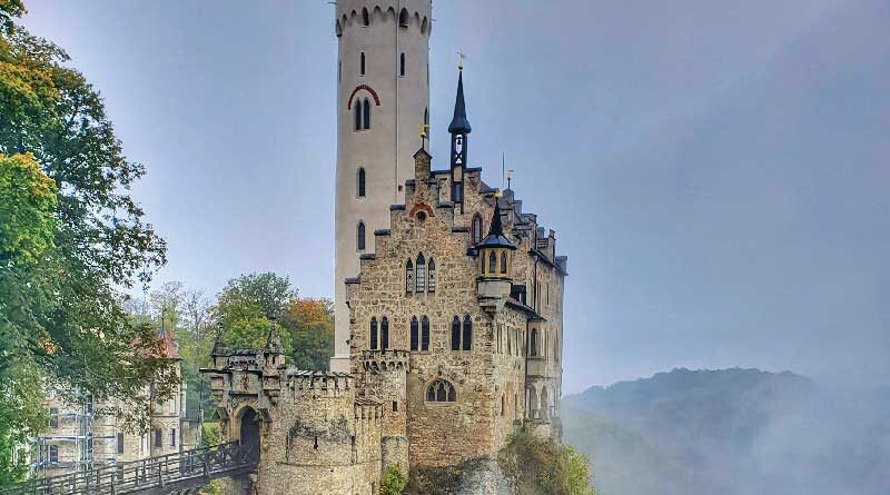 Lichtenstein Castle just outside of Stuttgart, Germany.