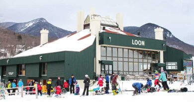 Beautiful Loon Mountain Ski Resorts in Lincoln, NH.