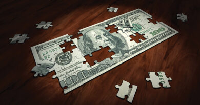 Money Puzzle Pieces