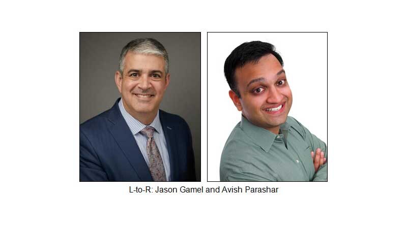 Jason Gamel and Avish Parashar