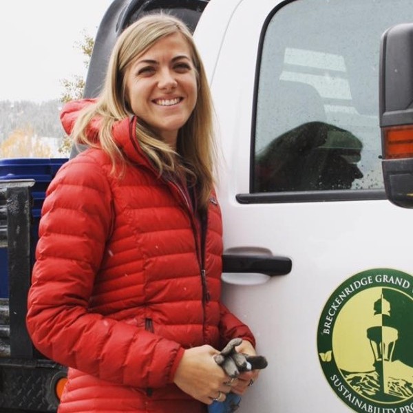 Emily Kimmel, Recycling and Sustainability Manager for Breckenridge Grand Vacations