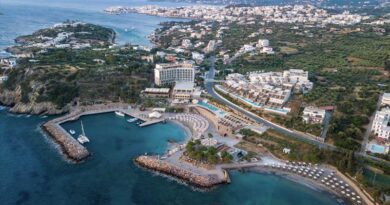 Wyndham Grand Crete Mirabello Bay aerial shot