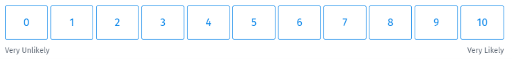 NPS is a 10-point scale