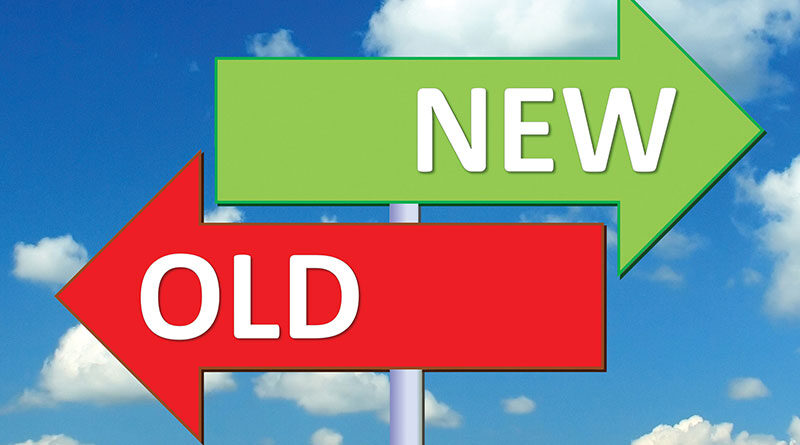 Out with the Old, in with the New