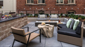 WorldMark Portland Waterfront Park outdoor patio