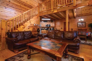 White Oak Living Room - Gatlinburg, Tennessee