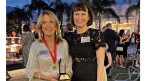 Judy Kenninger with Dawn Sena of Sena Hospitality Design