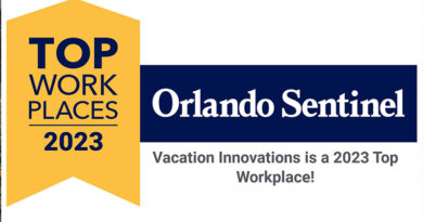 Vacation Innovations Again Named One of Central Florida’s Top Workplaces