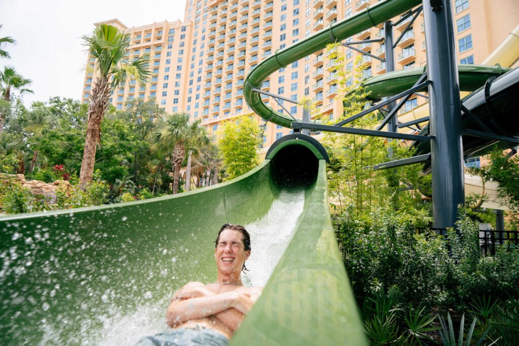 Thanks to WhiteWater West Industries, guests at the  JW Marriott Orlando, Grande Lakes, can have experience thrills without venturing offsite