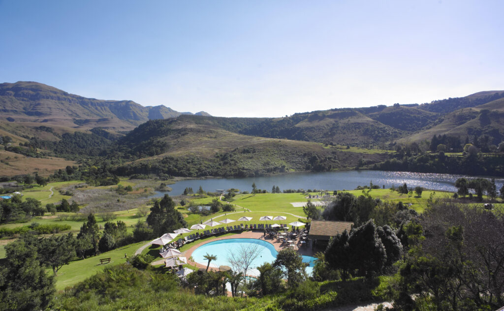 Pool at the Southern Sun Timeshare Resort Drakensburg