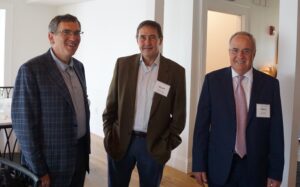 Alex Krakovsky, CEO of Lemonjuice Solutions, Scott MacGregor, Lemonjuice COO, who gave an excellent presentation of re-imagining legacy properties, and Harry Heller, Colebrook partner and in-house counsel.
