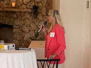 Debbie Ely, CEO of Vacation Club Loans, makes a point about resale financing.