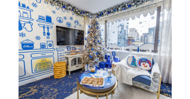 The Pillsbury Let It Dough Suite at Club Wyndham Midtown 45 is a first-of-its-kind, whimsical, cottage-core inspired retreat designed to feel like the sweetest holiday home-away-from-home in the heart of New York City.