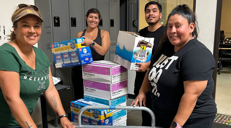 MFS team members recently spent a day volunteering at San Diego Humane Society’s Oceanside Campus