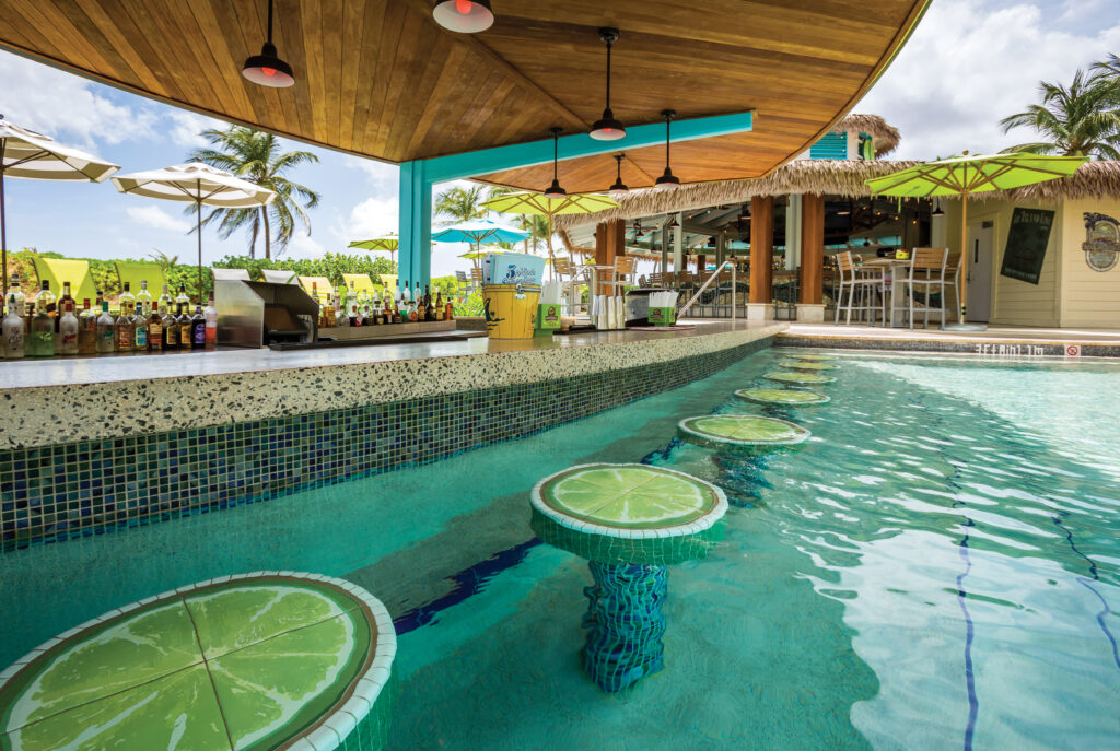 Margaritaville Vacation Club is so much more than a list of amenities. Every detail down to the barstools show why there’s likely no better example of vibe-as-an-amenity.