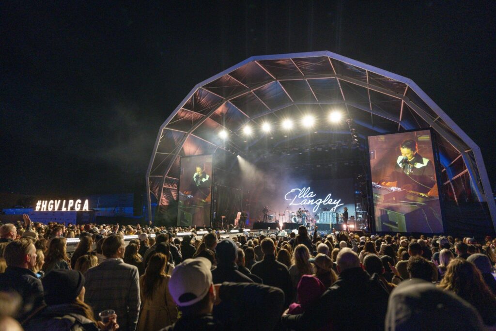 Hilton Grand Vacations is a premier example of events-as-amenities. Their HGV Ultimate Access program gives owners something one-of-a-kind beyond their resort stays. Like this performance by Ella Langley during a three-night concert series at the 2026 Hilton Grand Vacations Tournament of Champions. 
