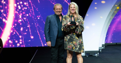 ConversionIQ.ai co-founders Jason and Brooke Tremblay receiving the 2026 ARDY Award for Best AI Product 2026